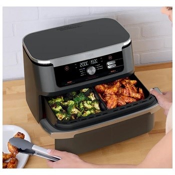 Ninja AF500EU Foodi Flex Drawer 10,4l Crisp talíře