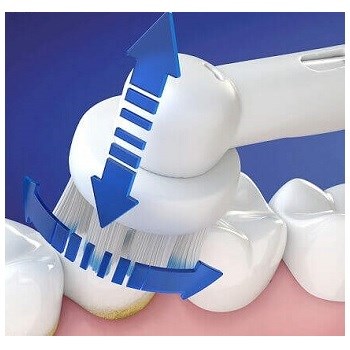 Oral-B PRO 3 3000 Sensitive Clean White 3D technologie čištění