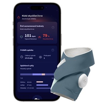 Owlet Dream Sock - Bedtime Blue Náhradní ponožky