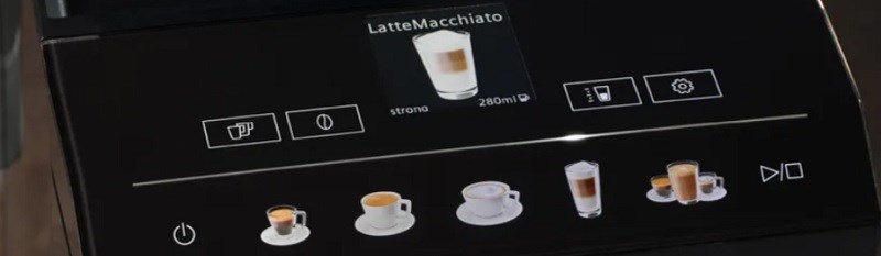 Siemens TQ513R01 EQ500 Barevný displej coffeeSelect