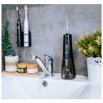 TrueLife AquaFloss Compact L100 Black Otočná hlavice