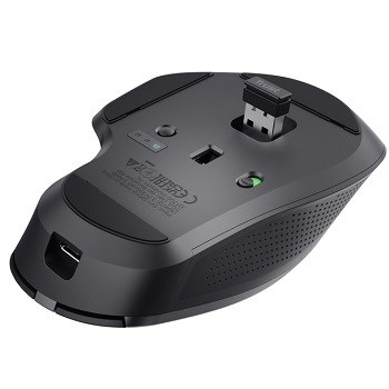 Trust OZAA+ MULTI-CONNECT WRL MOUSE BLK LED indikátor