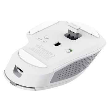 Trust OZAA+ MULTI-CONNECT WRL MOUSE WHT LED indikátor