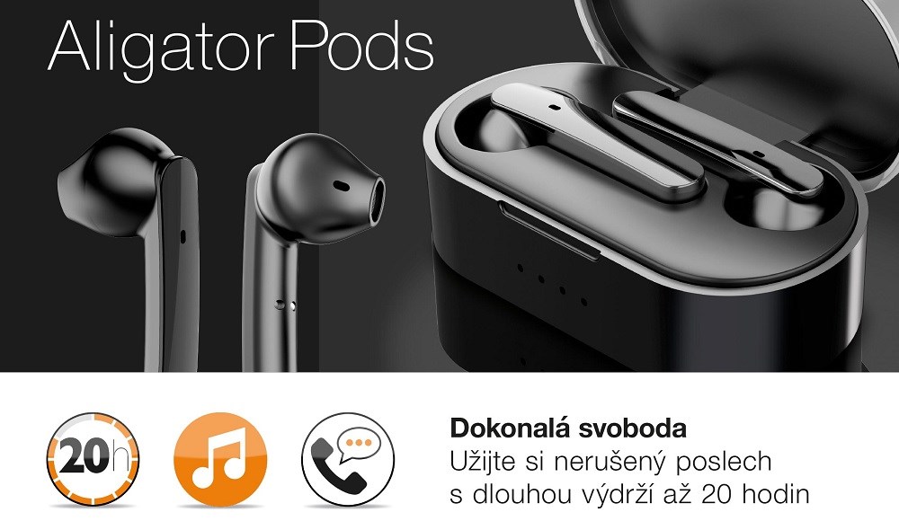 Aligator Pods TWS03 dobíjecí pouzdro