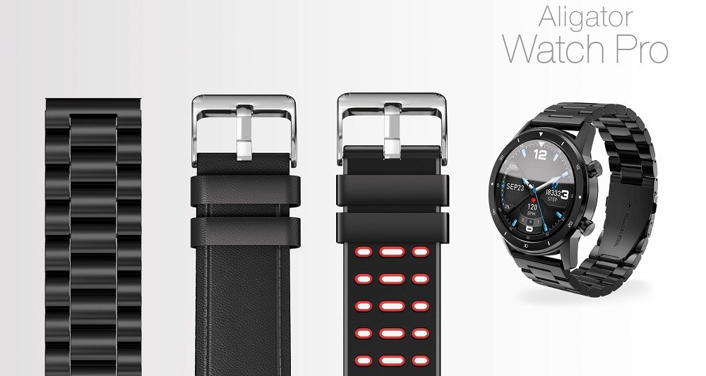 Aligator Watch Pro řemínky v balení