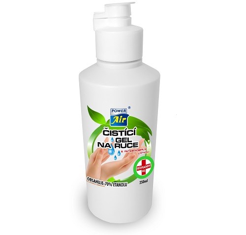 Čisticí gel na ruce Power Air 250 ml