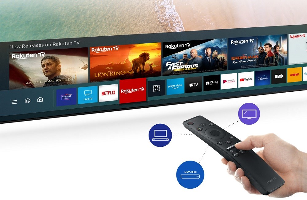 Samsung Q64T smart TV