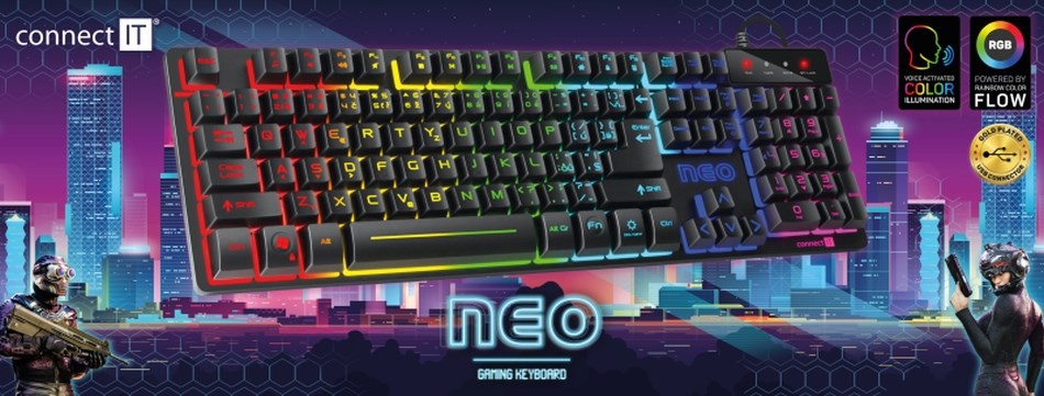Connect It NEO herní klávesnice