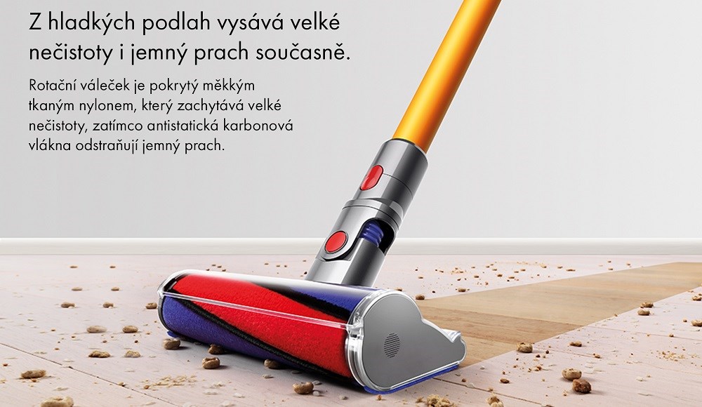 Dyson V8 Absolute všechny druhy nečistot