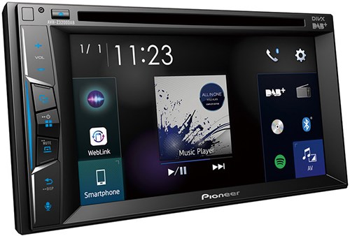 2DIN autorádio Pioneer AVH-Z3200DAB Další funkce