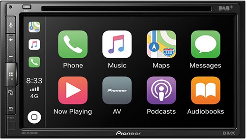 2DIN autorádio Pioneer AVH-Z5200DAB Základní paramtery