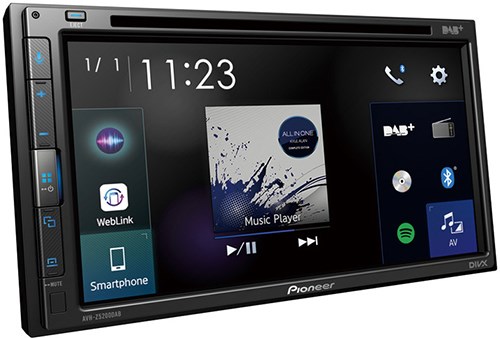 2DIN autorádio Pioneer AVH-Z5200DAB Další funkce