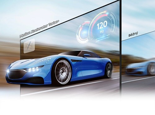 Samsung QE65Q80BATXXH vylepšení pohybu
