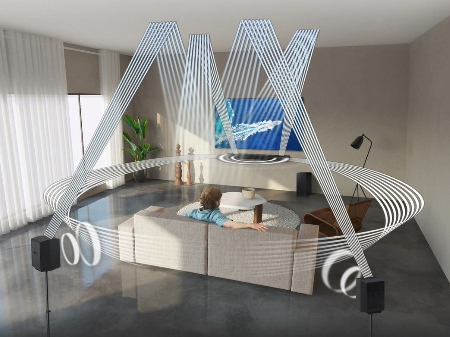 Samsung HW-Q930B rozlozeni zvuku v mistnosti