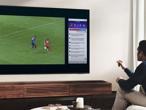 Samsung QE65Q80BATXXH vše na jedné obrazovce