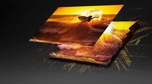 Samsung QE65Q80BATXXH práce s kontrastem