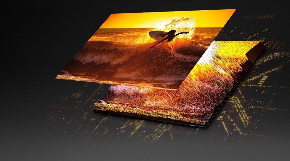 Samsung QE55QN85B surf