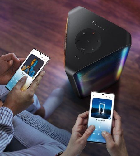 Samsung Sound Tower MX-ST50B připojení