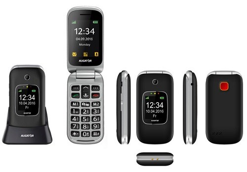 Aligator V650 Senior černý