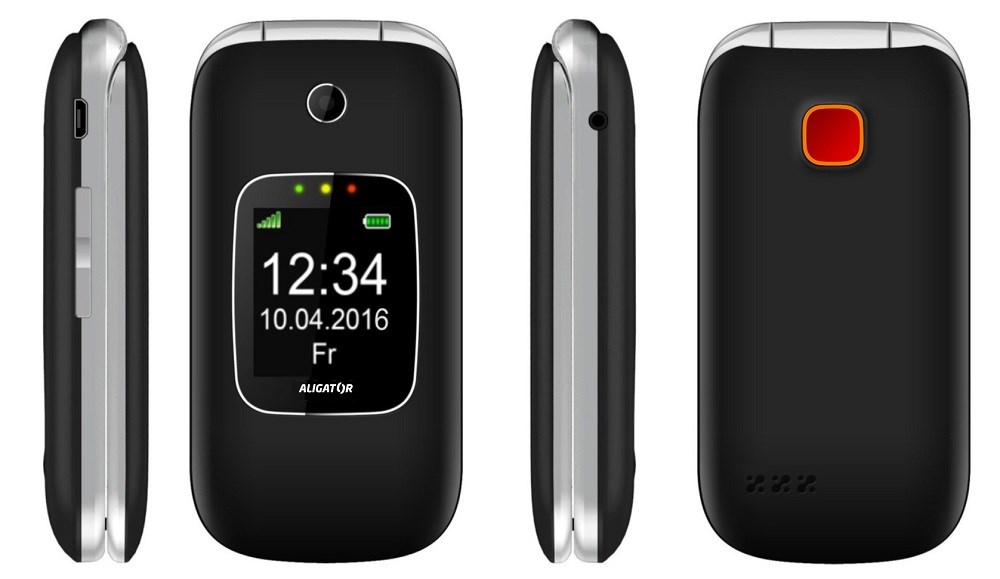 Aligator V650 Senior černý