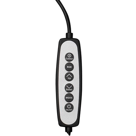 Powerton Kruhové světlo 10" RGB dálkové ovládání 