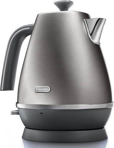 De'Longhi KBI 2001.S matná metalická povrchová úprava s nerezovými a chromovanými detaily