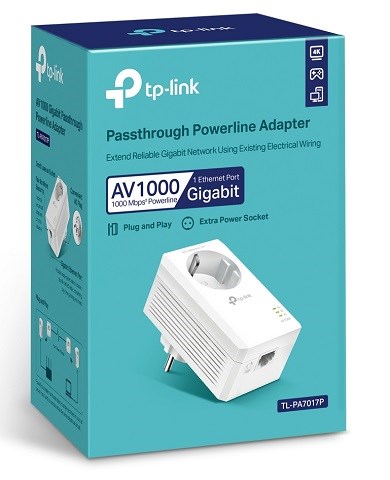TP-Link TL-PA7017P Powerline rychlost až 1 Gb/s