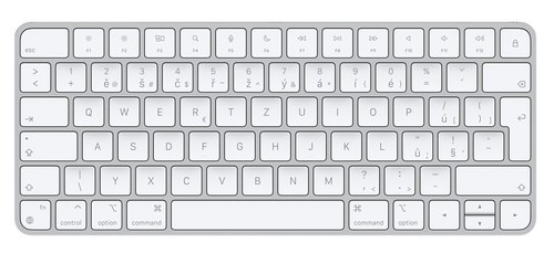 Apple Magic Keyboard nízkoprofilové klávesy