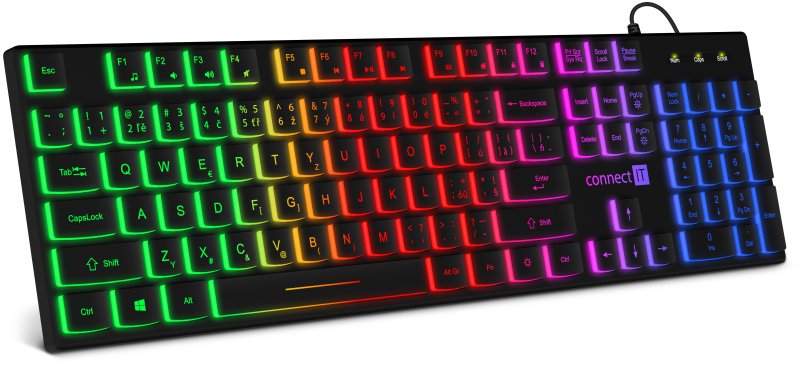 Connect IT Chocolate RNBW CKB-5050-CS barevné podsvícení