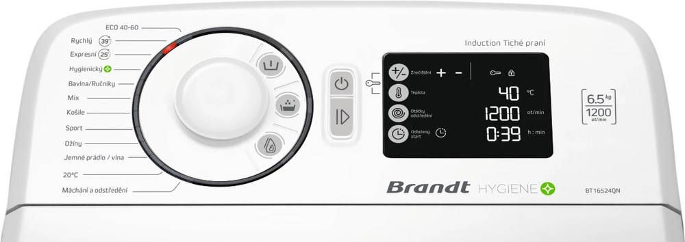 Brandt BT16524QN Panel v češtině