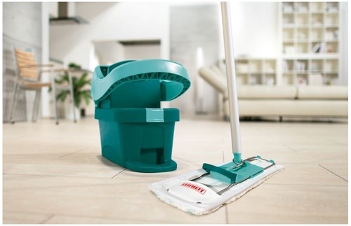 LEIFHEIT Set mop Profi+vědro Profi s nášlapným ždímáním 55096 návlek z mikrovláken