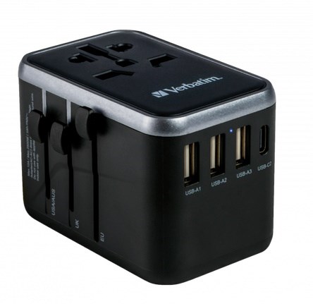 VERBATIM 49546 UTA-04 Travel Adapter Power Delivery