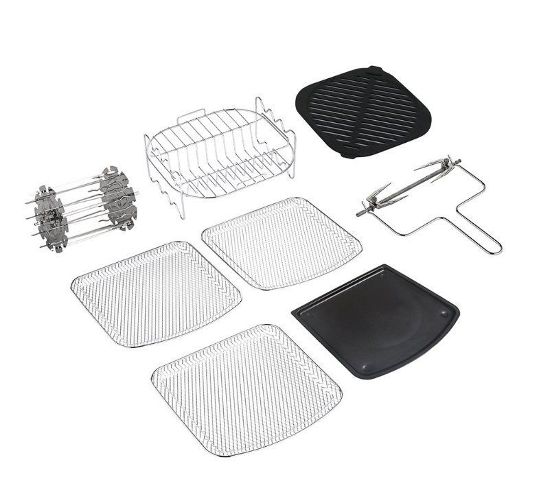 Tesla AirCook & Grill QG600 bohaté příslušenství