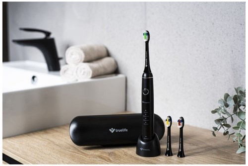 TrueLife SonicBrush Compact Black výdrž 30 dní