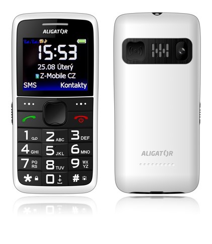 Aligator A675 Senior velká tlačítka