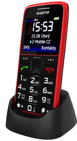 Aligator A675 Senior nabíjecí stojánek