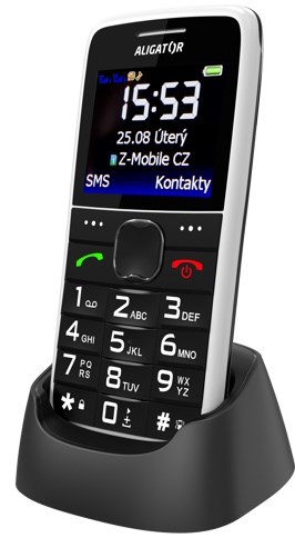 Aligator A675 Senior nabíjecí stojánek