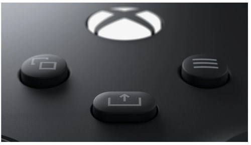Xbox Wireless Controller tlačítko pro sdílení