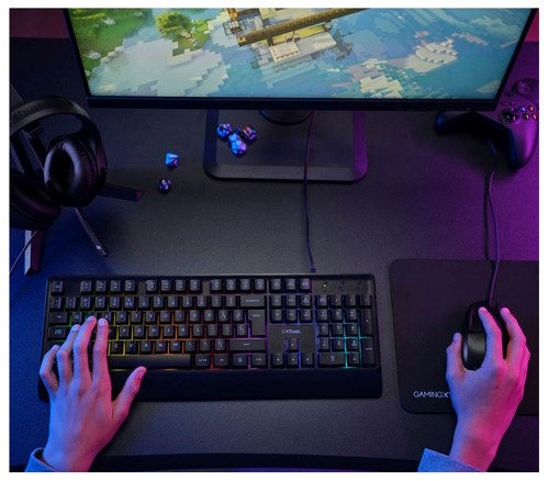 Trust GXT 792 RGB osvětlení