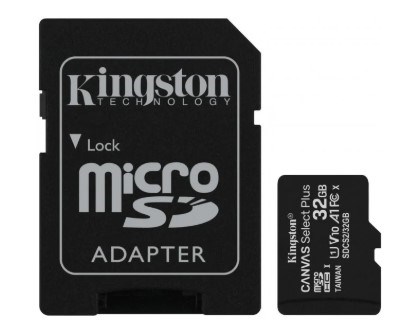 Kingston Micro SDXC Canvas Select Plus 100R 64GB SD adaptér