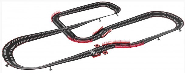 Carrera GO Ferrari PowerRacing délka 8,6 m