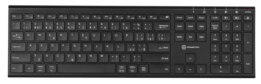 Powerton UltraSlim připojení 3 zařízení