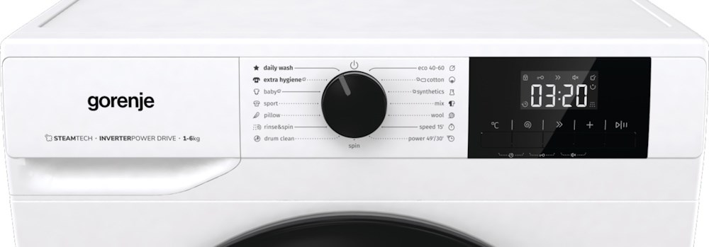 Gorenje W3NGPI62SBS 15 programov