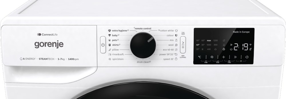 Gorenje WPNEI84SBSWIFI invertorový motor