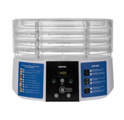 Zelmer ZFD1005 až deset kilo sušených potravin