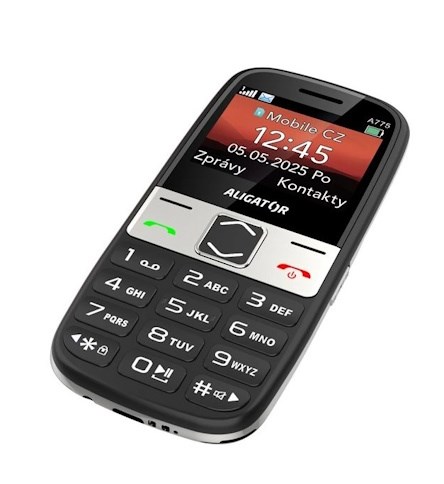 Aligator A775 Senior snadné ovládání