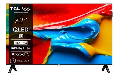 TCL 32V4C QLED HD SMART Android TV Quantum Dot