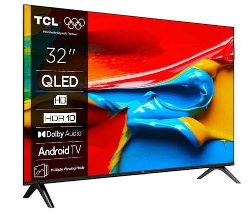 TCL 32V4C QLED HD SMART Android TV Google Cast