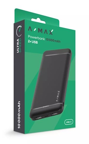 A-MAX PB 10000mAh microUSB