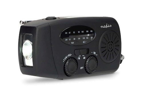 Nedis RDFMCR2000BK nouzová svítilna